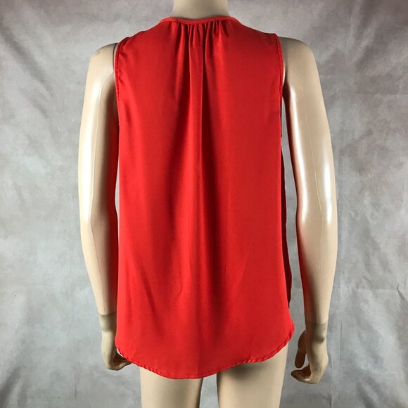 COLLECTIVE CONCEPTS Tassel Tie Sleeveless Wear to Work Top SMALL - Picture 5 of 8